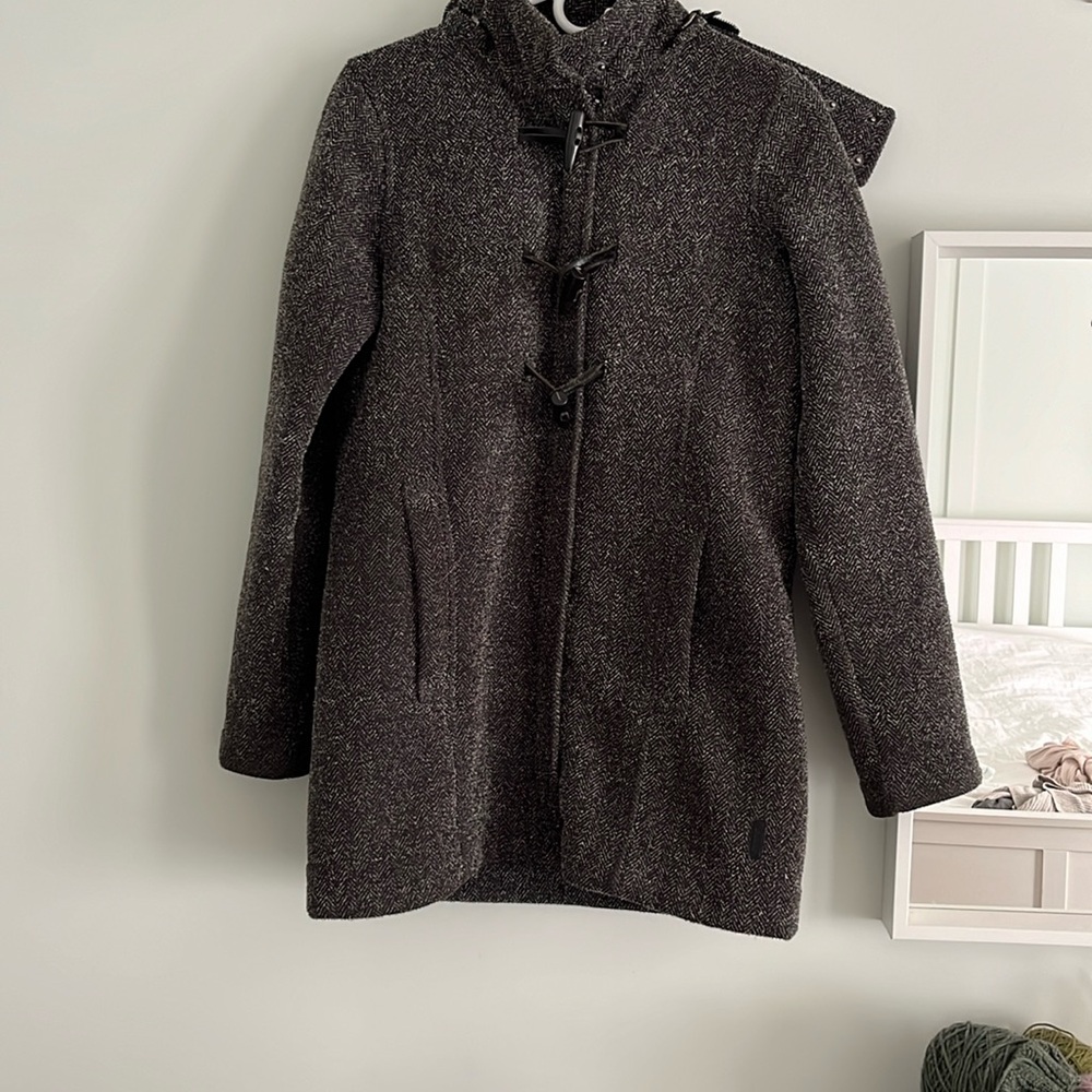 Roots fleece lined ladies jacket with hood